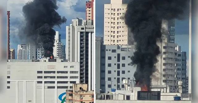 Imagem ilustrativa da notícia Incêndio é controlado e Boulevard funciona normalmente