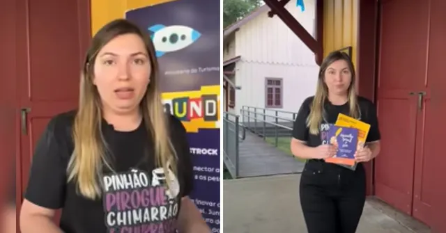 Imagem ilustrativa da notícia Prefeita de SC chama de "porcaria" e joga livros no lixo