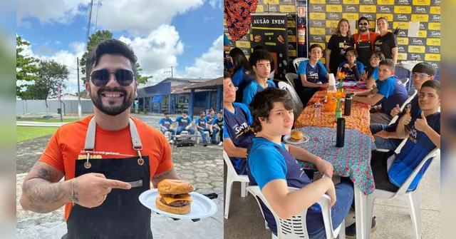Imagem ilustrativa da notícia Química com hambúrguer? professor inova em método de ensino