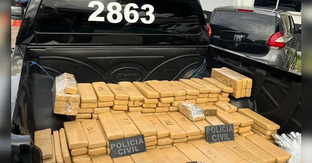 Imagem ilustrativa da notícia Mulher é presa com mais de 150 kg de drogas em Castanhal