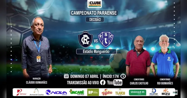 Imagem ilustrativa da notícia Tem Jogo no DOL e na Clube: ouça Remo x Paysandu