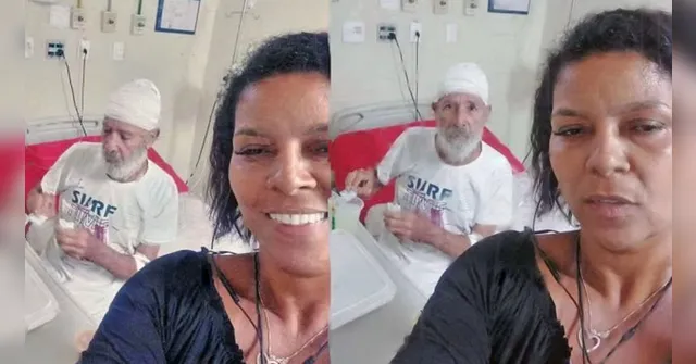 Imagem ilustrativa da notícia Sobrinha faz selfie com idoso dias antes de ir ao banco