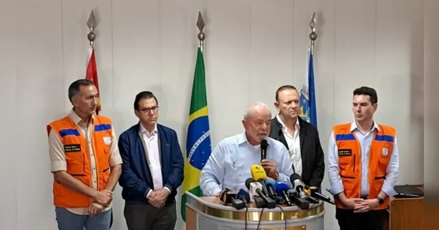 Imagem ilustrativa da notícia Lula, Jader Filho e mais ministros vão ao RS para dar apoio