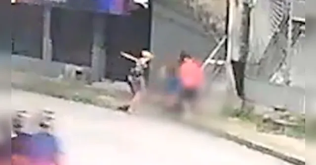 Imagem ilustrativa da notícia Vídeo mostra homem sendo assassinado após sair de motel