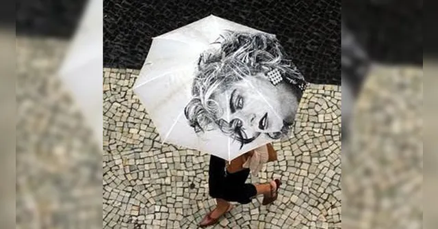 Imagem ilustrativa da notícia Sombrinha da Madonna virou raridade, mas nunca foi a cantora