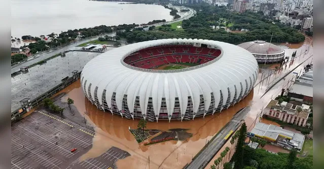 Imagem ilustrativa da notícia Tragédia no Sul: Inter e Grêmio pedem paralisação da Série A