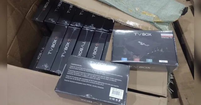 Imagem ilustrativa da notícia Sefa apreende 1.560 aparelhos de TVBox em cidade do Pará