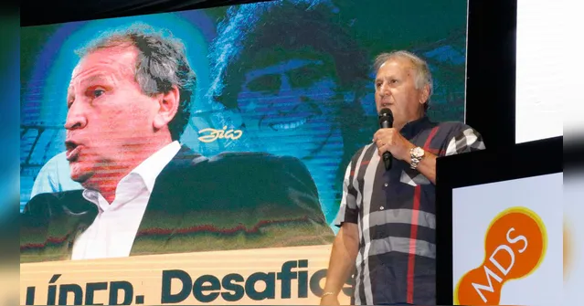Imagem ilustrativa da notícia Zico encanta público em Belém com palestra sobre liderança