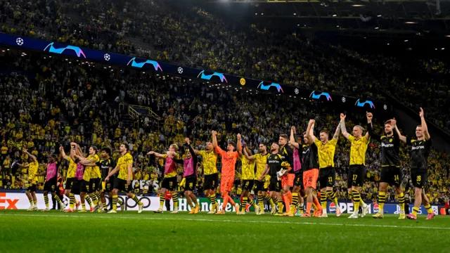 Imagem ilustrativa da notícia Borussia vence o PSG e larga na frente em semi da Champions
