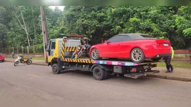 Imagem ilustrativa da notícia Carro de luxo de DJ paraense é apreendido em Barcarena