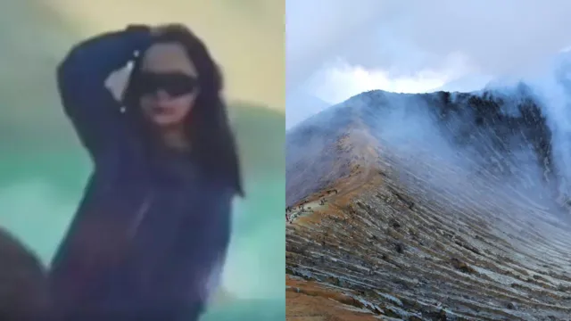 Imagem ilustrativa da notícia Turista morre após cair dentro de um vulcão para fazer foto