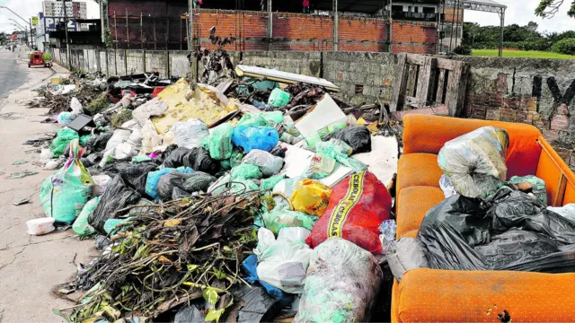 Imagem ilustrativa da notícia Ananindeua tem lixo e buracos para todo lado