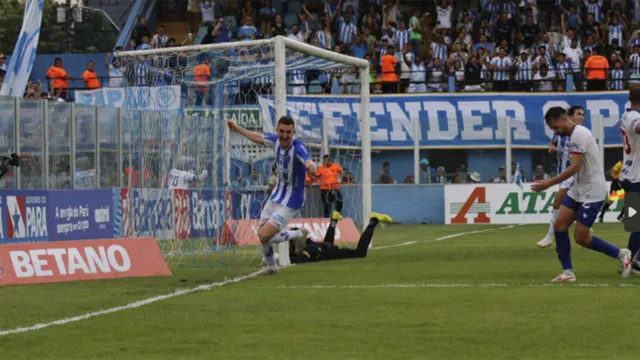 Imagem ilustrativa da notícia Lucas Maia comemora primeiro gol pelo Paysandu