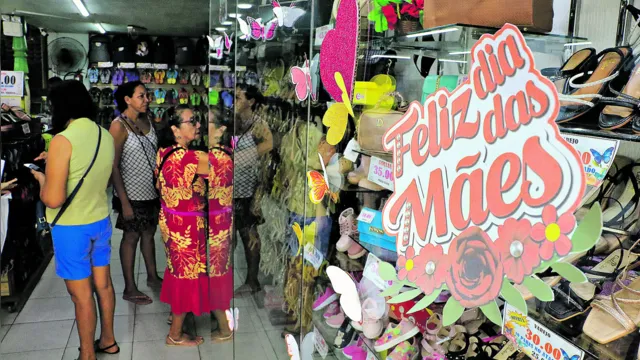 Imagem ilustrativa da notícia Lojistas comemoram aumento nas vendas para o Dia das Mães
