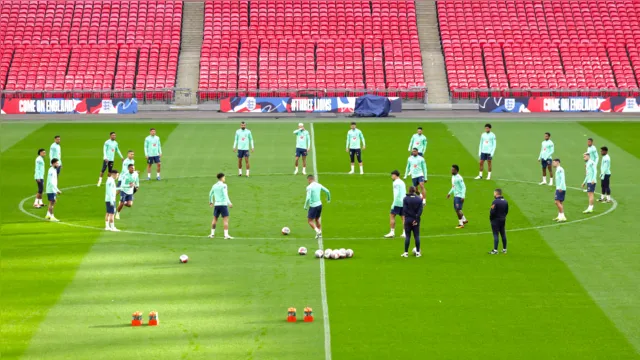 Imagem ilustrativa da notícia Brasil treina no Wembley à véspera de jogo contra Inglaterra
