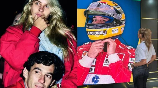 Imagem ilustrativa da notícia Galisteu quebra silêncio após documentário de Ayrton Senna