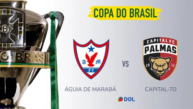Imagem ilustrativa da notícia Fim de jogo na Copa do Brasil: Águia de Marabá 3 x 0 Capital