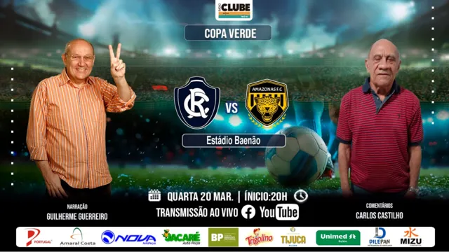 Imagem ilustrativa da notícia Tem Jogo no DOL e na Clube: Remo 2 x 1 Amazonas