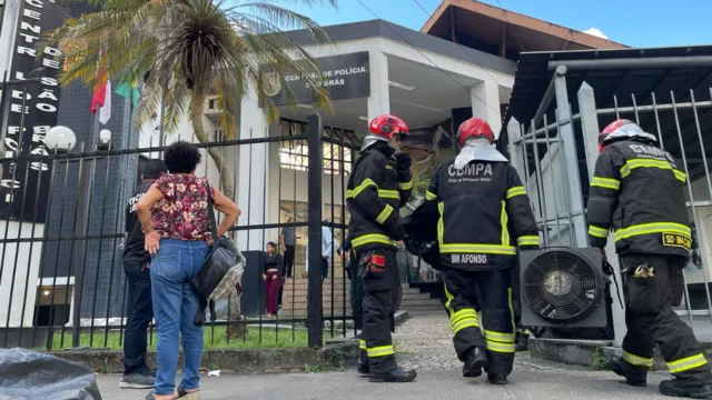 Imagem ilustrativa da notícia Princípio de incêndio atinge Central de Polícia de São Brás