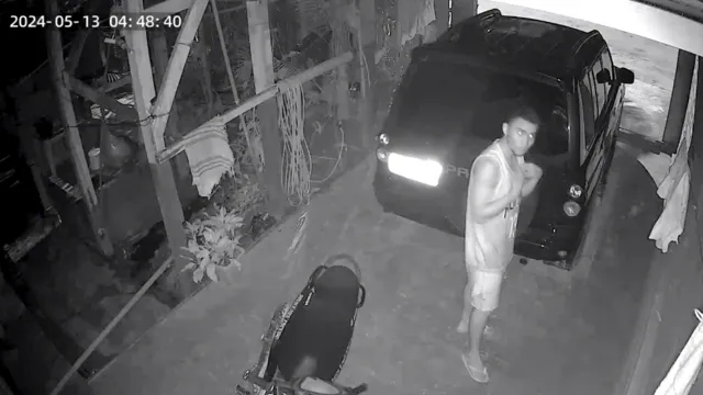 Imagem ilustrativa da notícia Mesmo com câmera, ladrão invade casa e rouba bike no Marajó