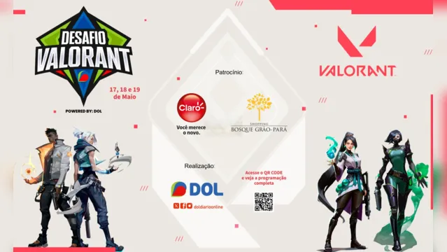 Imagem ilustrativa da notícia DOL promove Desafio Valorant neste final de semana em Belém