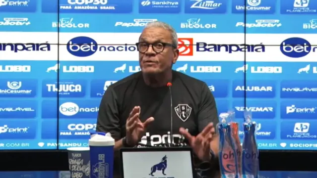 Imagem ilustrativa da notícia Apesar do empate, Hélio dos Anjos vê evolução no Paysandu