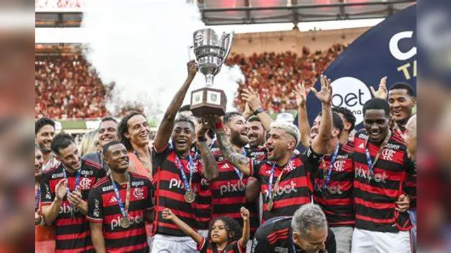Imagem ilustrativa da notícia Flamengo conquista Taça Guanabara e terá vantagem na semi