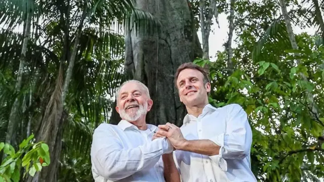 Imagem ilustrativa da notícia Lula e Macron irão investir R$ 5,3 bilhões na Amazônia
