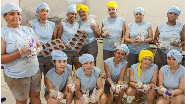 Imagem ilustrativa da notícia Mulheres em cadeias paraenses produzem 5 mil ovos de Páscoa