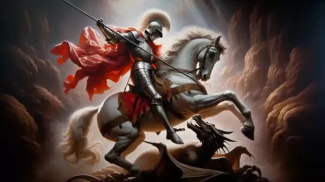 Imagem ilustrativa da notícia Conheça a história de São Jorge: quem foi o santo guerreiro?