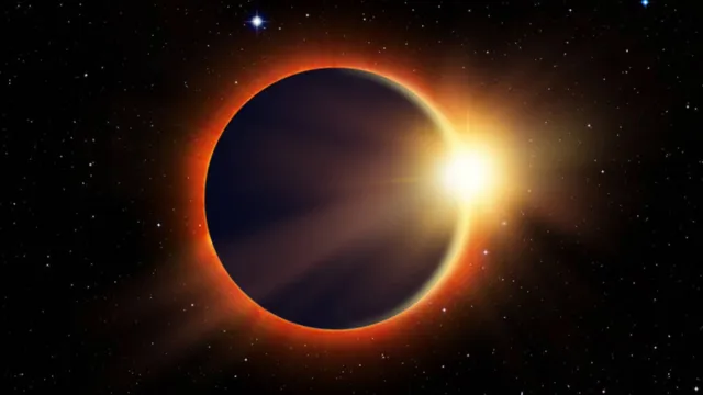 Imagem ilustrativa da notícia Eclipse solar ocorre nesta segunda (08). Veja como assistir!