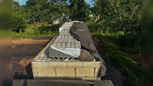 Imagem ilustrativa da notícia Pará: 429 telhas avaliadas em R$ 78 mil são apreendidas