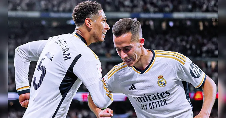 Imagem ilustrativa da notícia Jogadores do Real dançam quadrilha após virada sobre o Barça