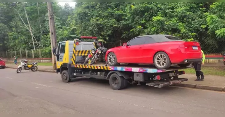 Imagem ilustrativa da notícia Carro de luxo de DJ paraense é apreendido em Barcarena