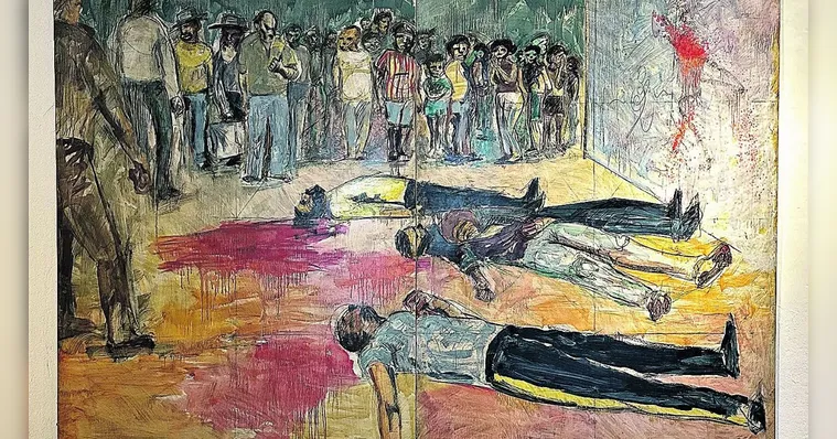Imagem ilustrativa da notícia Exposição traça obras de arte e período da ditatura militar 