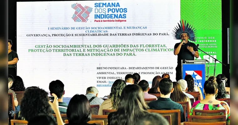 Imagem ilustrativa da notícia "Pará é Território Indígena" reúne mais de 400 indígenas