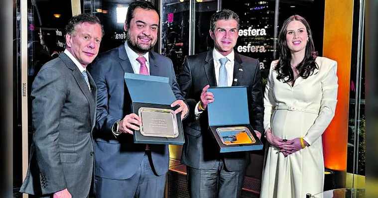 Imagem ilustrativa da notícia Governador é homenageado por gestão em meio ambiente