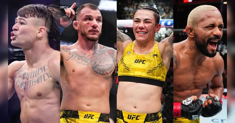 Imagem ilustrativa da notícia Lutadores brasileiros brilham no UFC 300