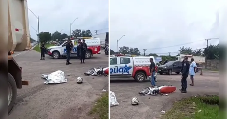 Imagem ilustrativa da notícia Passageira de aplicativo morre em acidente de moto na BR-316