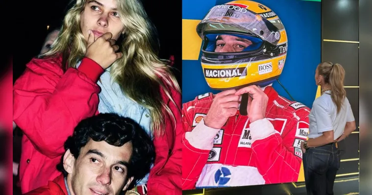 Imagem ilustrativa da notícia Galisteu quebra silêncio após documentário de Ayrton Senna