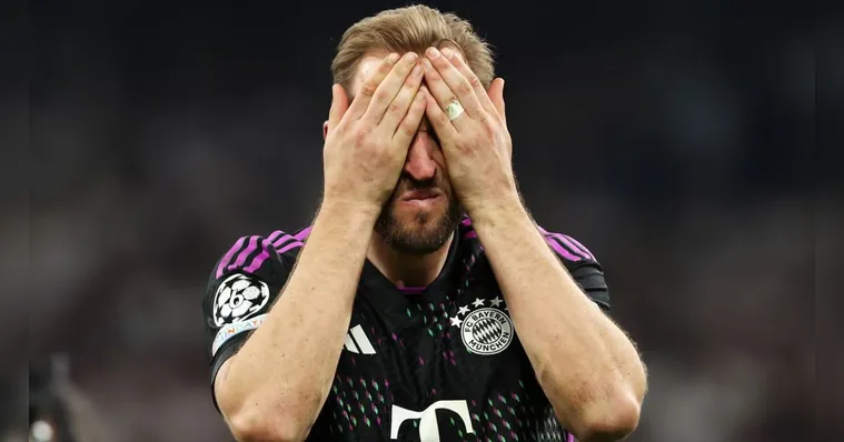 Imagem ilustrativa da notícia Kane aumenta fama de pé-frio com seca inédita do Bayern