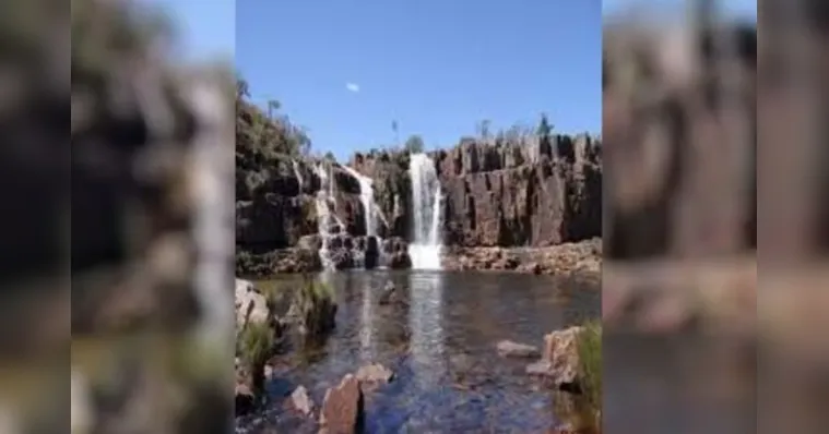 Imagem ilustrativa da notícia Turista morre afogado em cachoeira na Chapada dos Veadeiros