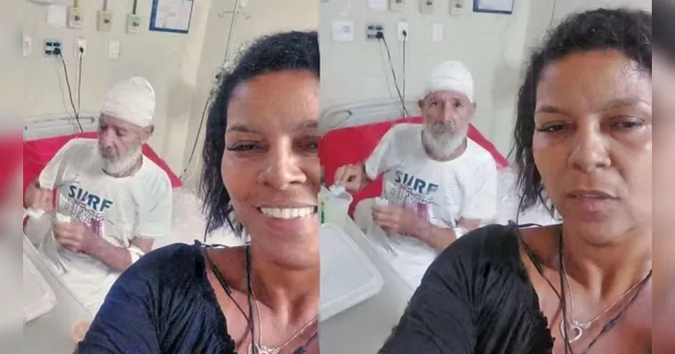 Imagem ilustrativa da notícia Sobrinha faz selfie com idoso dias antes de ir ao banco