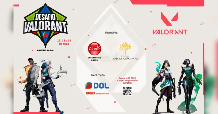 Imagem ilustrativa da notícia DOL promove Desafio Valorant neste final de semana em Belém