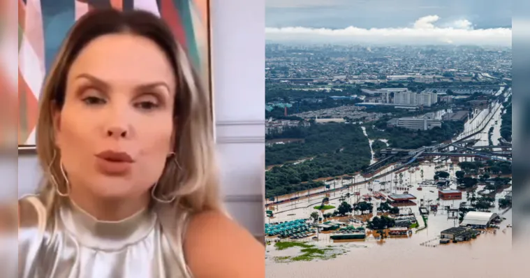 Imagem ilustrativa da notícia Influenciadora cristã culpa terreiros por tragédia no RS
