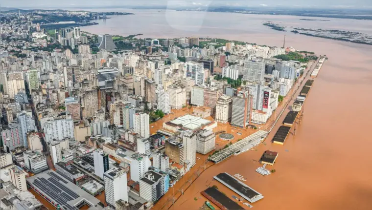 Imagem ilustrativa da notícia Dique transborda e bairro terá que ser evacuado em POA