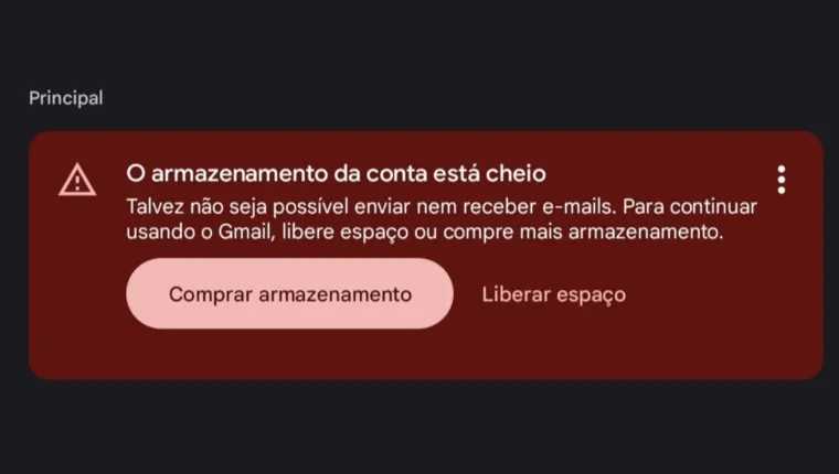 Imagem ilustrativa da notícia Confira como liberar espaço no Gmail sem pagar assinatura