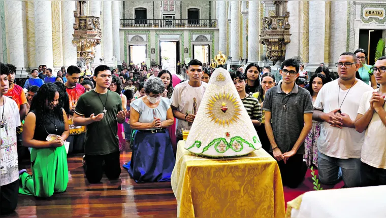 Imagem ilustrativa da notícia Imagem peregrina visita paróquias de Belém