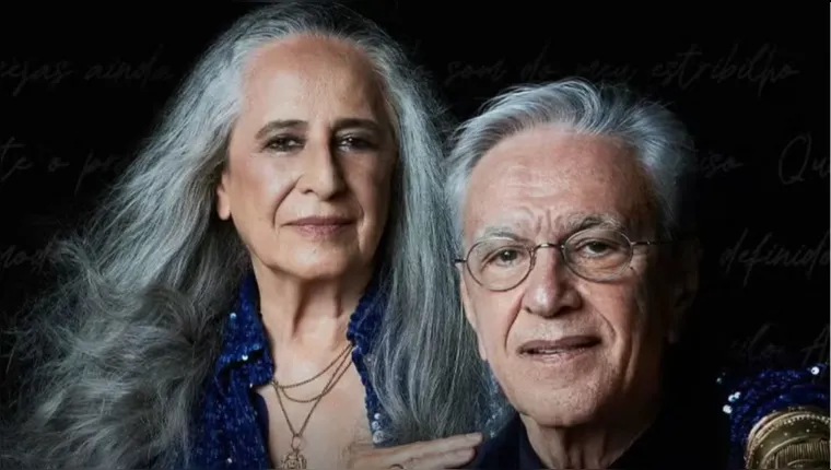 Imagem ilustrativa da notícia Caetano Veloso e Maria Bethânia incluem Belém em nova turnê