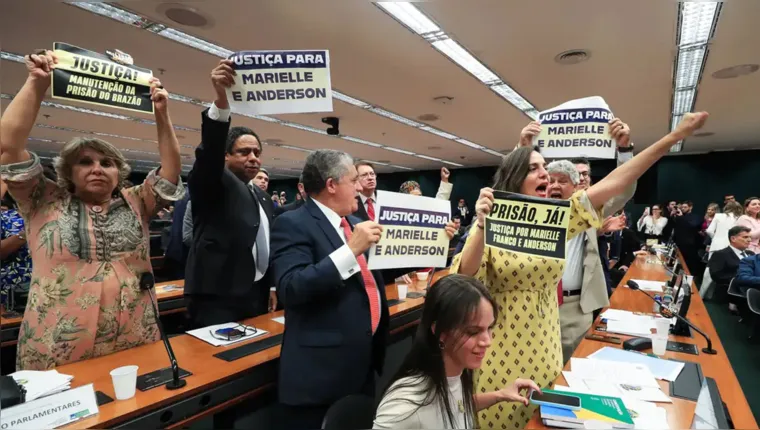 Imagem ilustrativa da notícia Caso Marielle: CCJ da Câmara aprova prisão de Brazão
